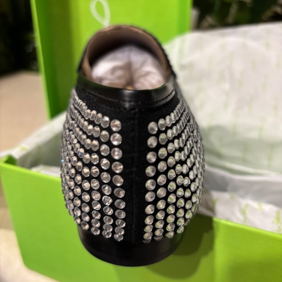 Sam Edelman Loraine Glitz Black Loafer - Picture 5 of 13